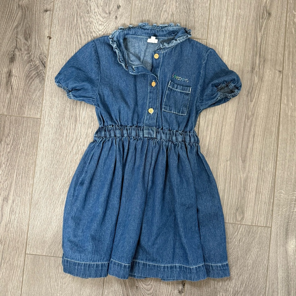 Bonton Georgia Denim Dress Size 4